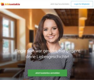 Bildkontakte.de Webseite