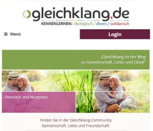 Gleichklang Webseite