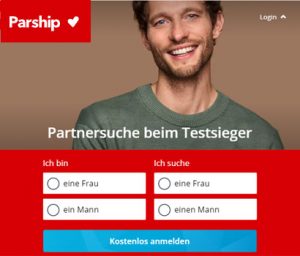 Parship Webseite