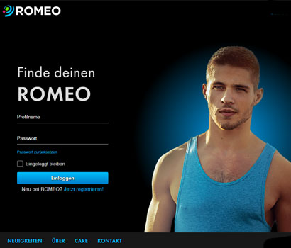 Romeo.com Webseite